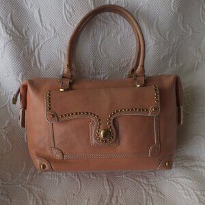 Vintage Maxx New York Women Hand Bag, Peach/Pink Bag.